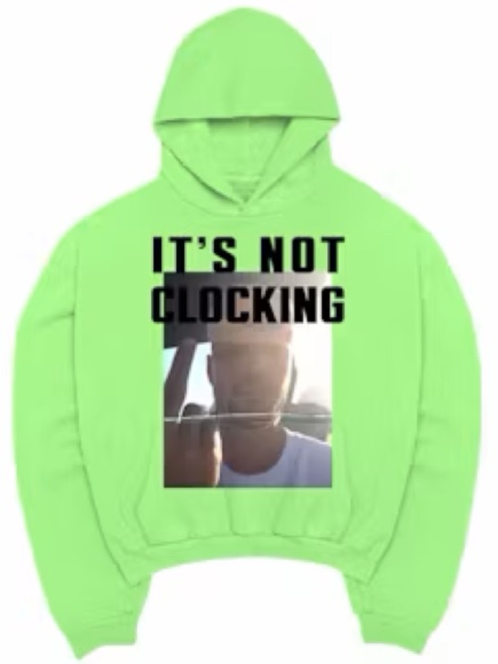 SKYLRK Justin Bieber Coachella 2026 It's Not Clocking Hoodie | Exclusive Merch